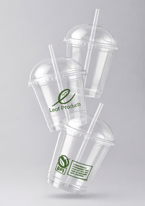 Leafo compostable cup