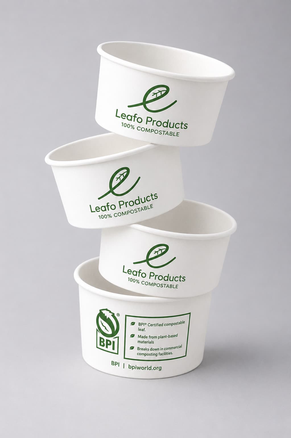 Leafo sustainable compostable cup