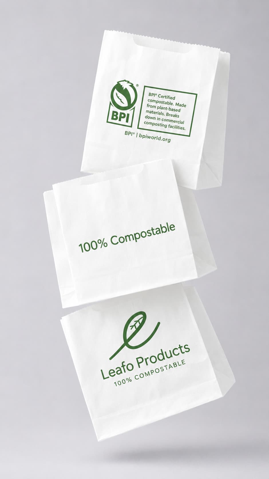 Leafo biodegradable bags