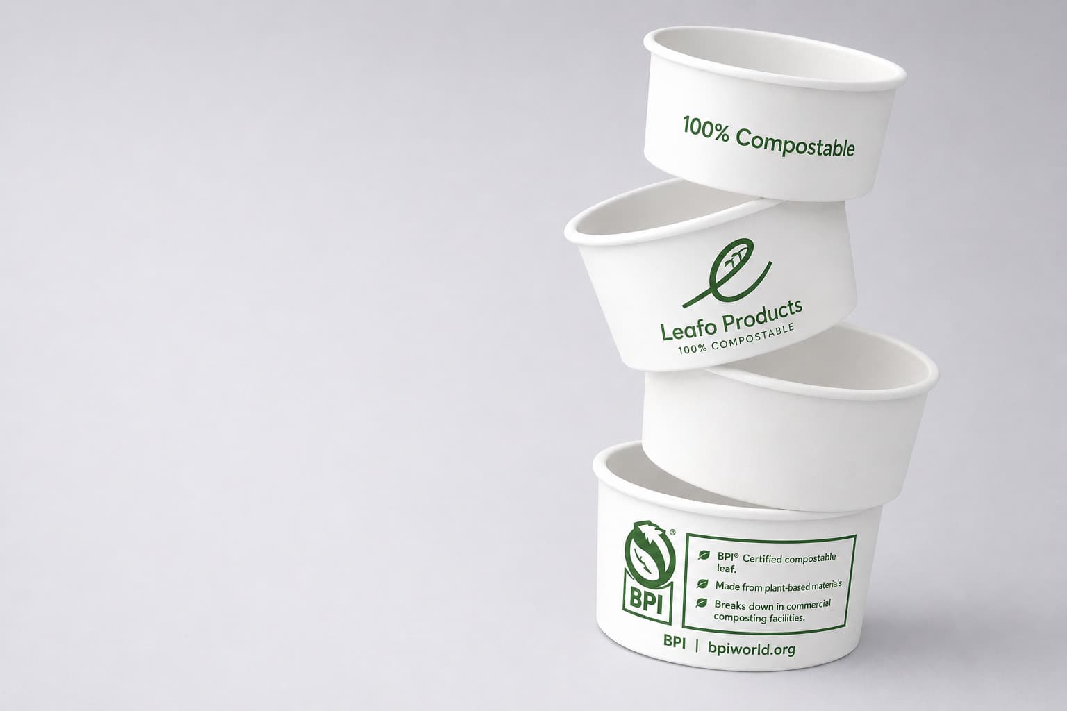 Laefo compostable paper bags